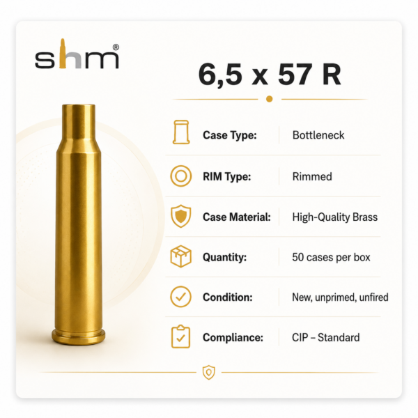 6,5 x 57 R | Box 50 pieces