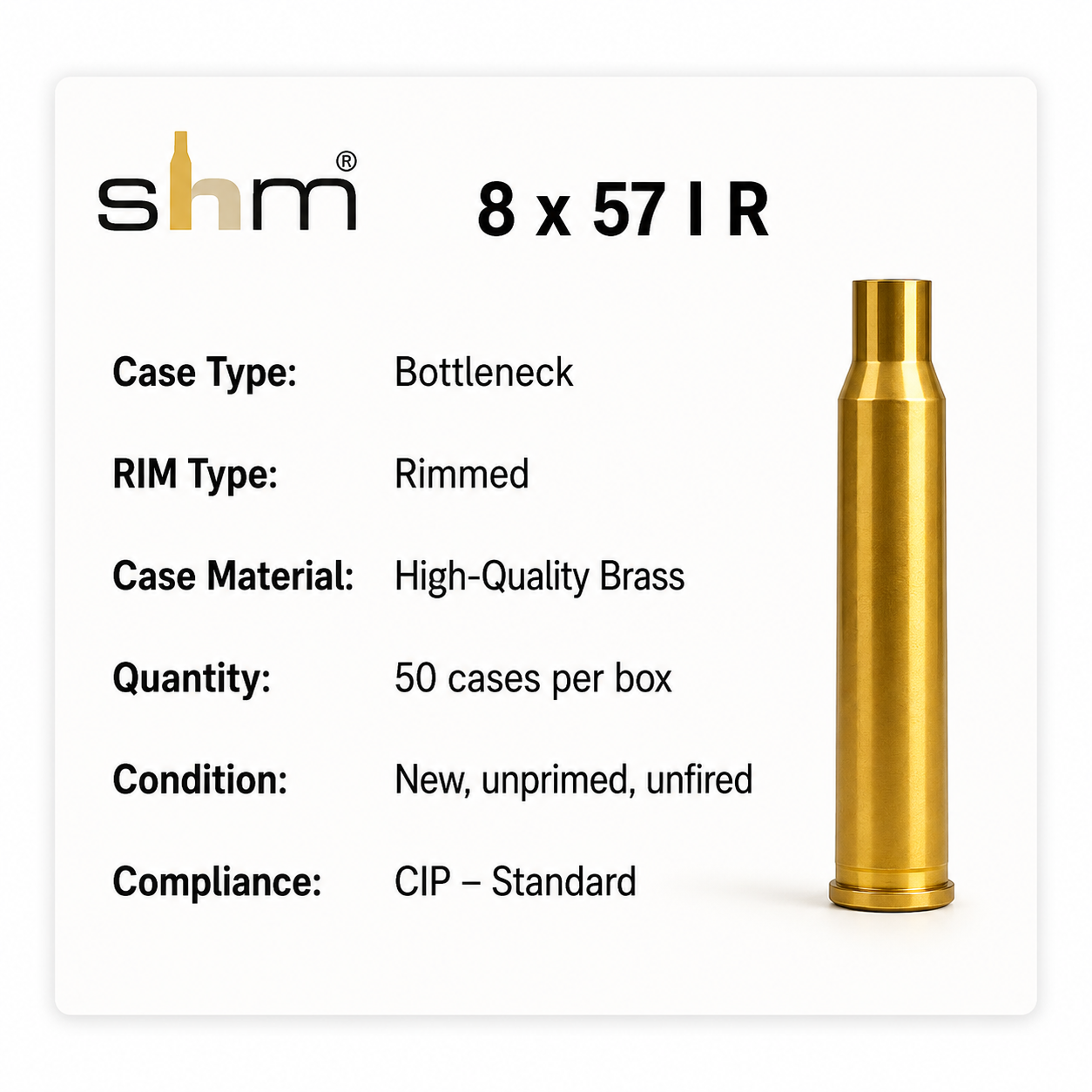 8 x 57 I R | Box 50 pieces