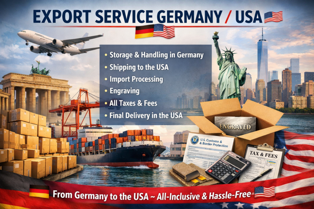 Export Service Germany / USA - USGUNPORT - Best guns online