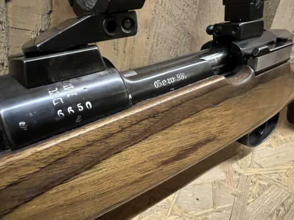 G98 custom pre-WWI Mauser 98 action