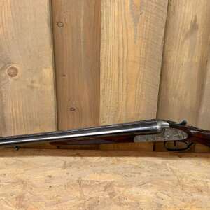 Simson side-by-side shotgun is chambered in 16 Gauge (2¾")