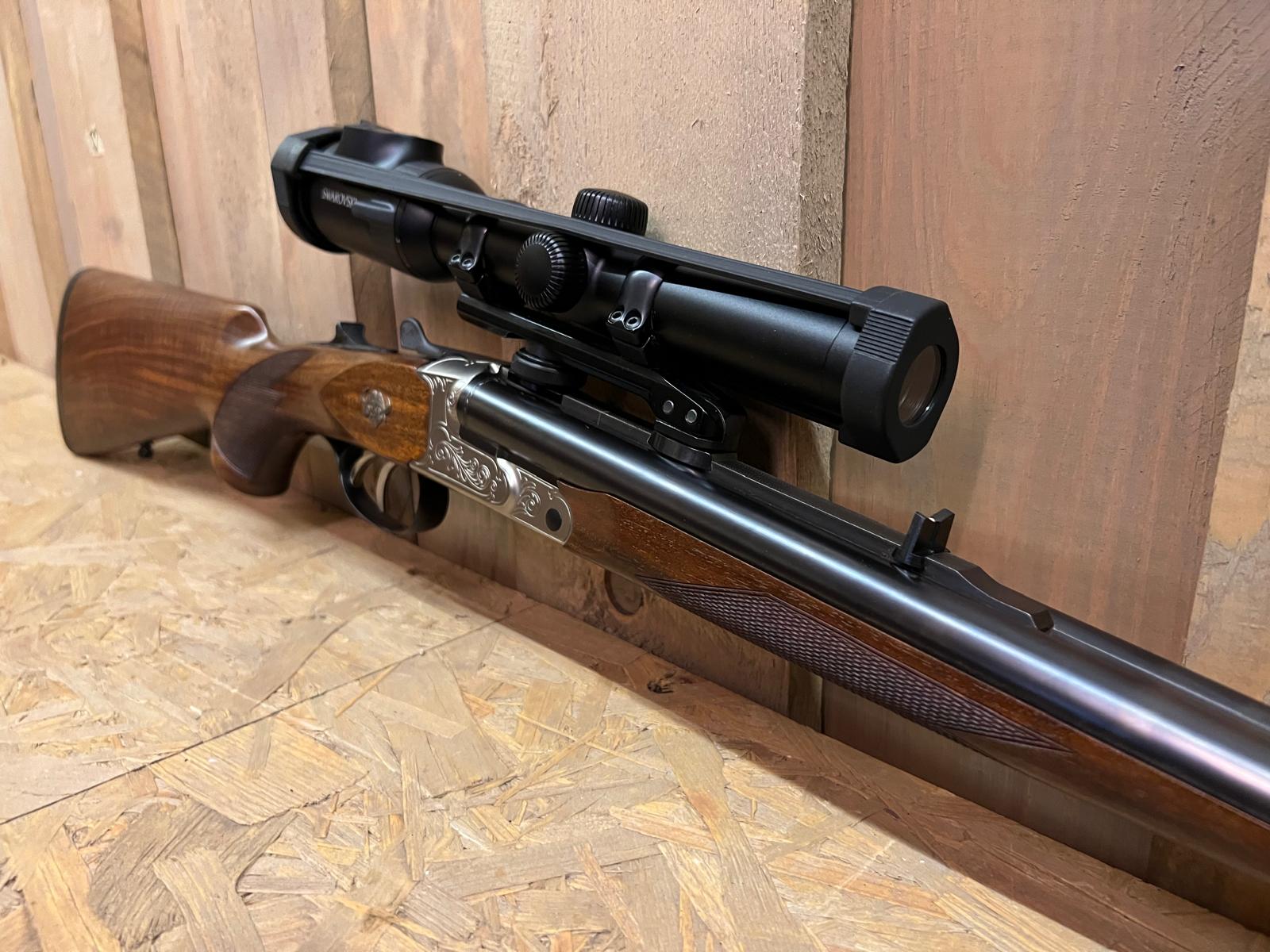 Krieghoff Classic .470 NE Double Rifle with Swarovski 1-6x24 – Excellent Condition - Image 3