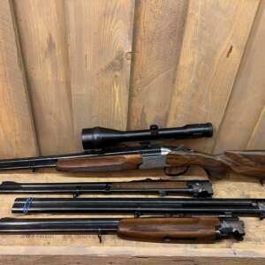 Bernardelli over-under combination gun