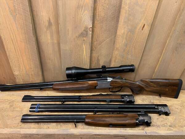 Bernardelli over-under combination gun