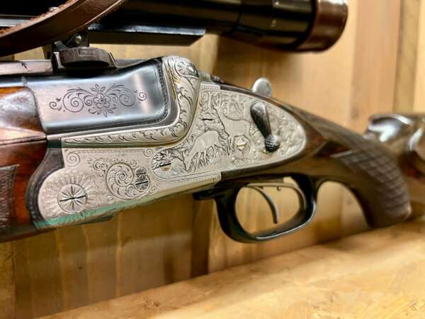 HEYM DOUBLE RIFLE Side lock double rifle
